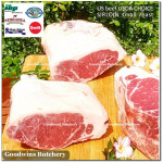 Beef Sirloin Striploin Porterhouse Has Luar frozen USDA US CHOICE whole cuts BLUERIBBON 6-7 kg/pc (price/kg)